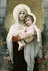 William Bouguereau The Madonna of the Roses painting